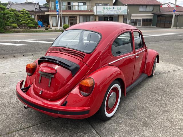ビートル 　タイプＩ　ビンテージ　　ビンテージステアリング　リボンタイヤ　ＣＤ　ＥＴＣ　ローダウン　シート張り替え済　ＮＥＷペイント（34枚目）
