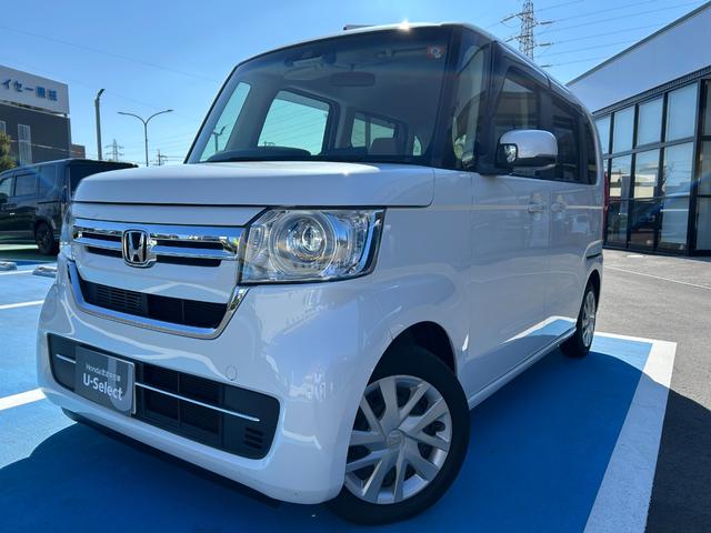 N-BOX L Hondaセンシング 純正メモリナビ ETC 禁煙車 ワンオーナー リア左側パワースライドドア 運転席助手席シートヒーター 充電用USBジャック ロールサンシェード フルLEDヘッドライト ドラレコ付(6枚目)