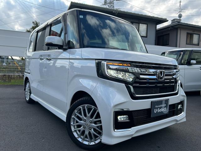 Ｎ－ＢＯＸカスタム Ｌターボ　純正メモリナビ　禁煙車　ＥＴＣ　ワンオーナー　リア両側パワースライドドア　運転席・助手席シートヒーター　プライムスムース・トリコットコンビシート　前席用ｉ－サイドエアバッグシステム＋サイドカーテンＡＢ（2枚目）