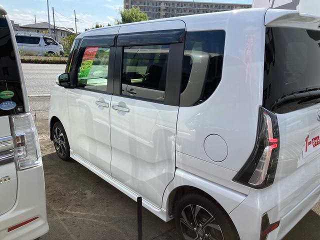 タント カスタムXセレクション 両側オートスライドドア SDナビフルセグTV ドライブレコーダー バックカメラ ETC シートヒーター キーフリー プッシュスタート 純正エアロ 純正アルミ(11枚目)