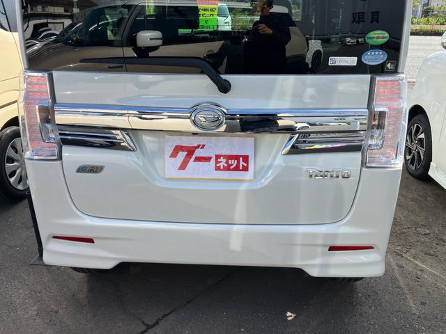 タント カスタムRS スマートセレクションSA ターボ 両側オートスライドドア 8インチSDナビフルセグTV バックモニター キーフリー プッシュスタート 純正エアロ 純正アルミ(10枚目)