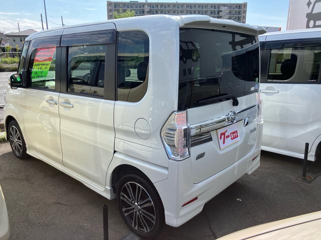 タント カスタムRS スマートセレクションSA ターボ 両側オートスライドドア 8インチSDナビフルセグTV バックモニター キーフリー プッシュスタート 純正エアロ 純正アルミ(12枚目)