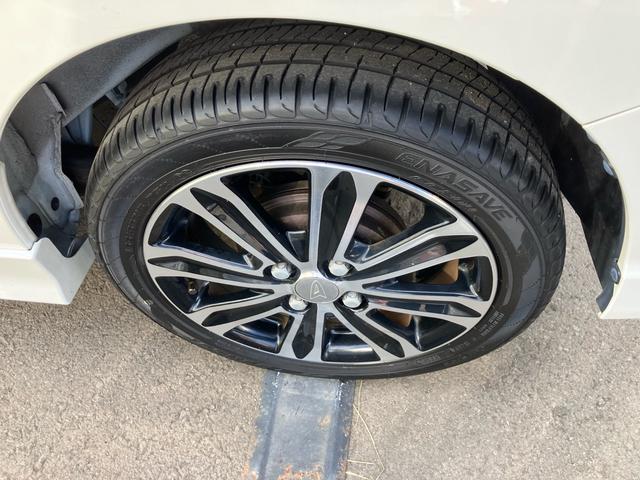 タント カスタムRS スマートセレクションSA ターボ 両側オートスライドドア 8インチSDナビフルセグTV バックモニター キーフリー プッシュスタート 純正エアロ 純正アルミ(13枚目)