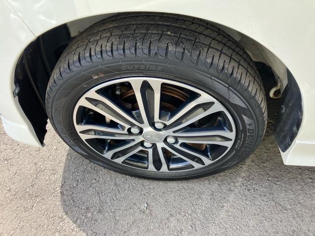 タント カスタムRS スマートセレクションSA ターボ 両側オートスライドドア 8インチSDナビフルセグTV バックモニター キーフリー プッシュスタート 純正エアロ 純正アルミ(14枚目)