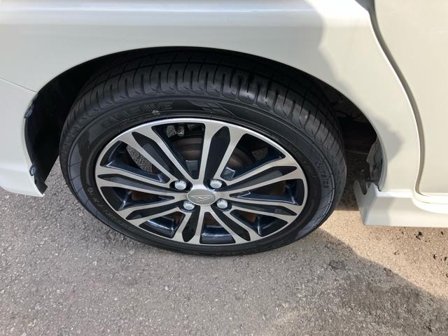 タント カスタムRS スマートセレクションSA ターボ 両側オートスライドドア 8インチSDナビフルセグTV バックモニター キーフリー プッシュスタート 純正エアロ 純正アルミ(16枚目)