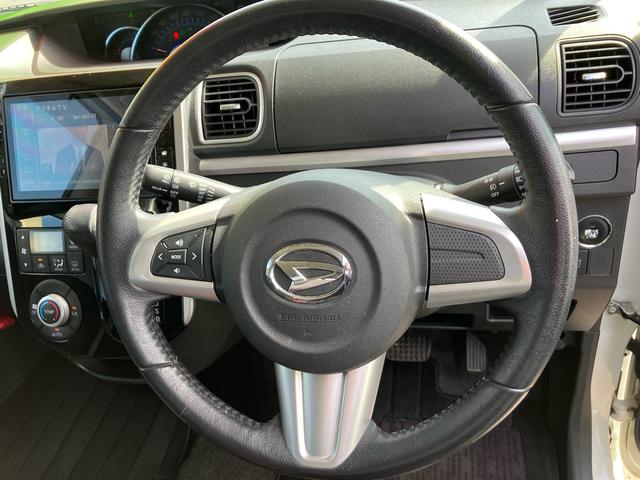 タント カスタムRS スマートセレクションSA ターボ 両側オートスライドドア 8インチSDナビフルセグTV バックモニター キーフリー プッシュスタート 純正エアロ 純正アルミ(23枚目)