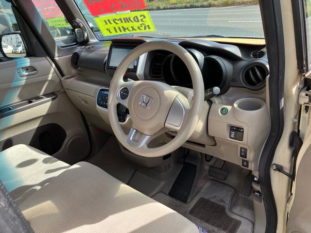 N-BOX G・Lパッケージ 左側オートスライドドア SDナビフルセグTV バックカメラ キーフリー プッシュスタート(18枚目)