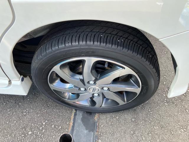 ルークス ハイウェイスター 左側オートスライドドア SDナビフルセグTV キーフリー プッシュスタート 純正エアロ 純正アルミ(13枚目)
