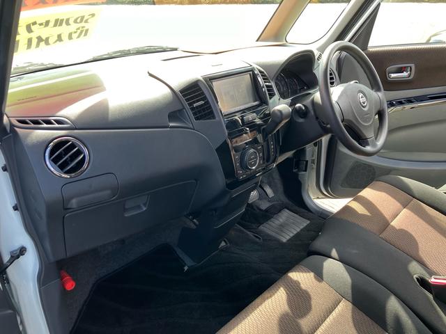 ルークス ハイウェイスター 左側オートスライドドア SDナビフルセグTV キーフリー プッシュスタート 純正エアロ 純正アルミ(46枚目)