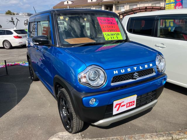 ハスラー タフワイルド 走行3.9万キロ SDナビフルセグTV ETC キーフリー プッシュスタート シートヒーター ツートンカラー(6枚目)