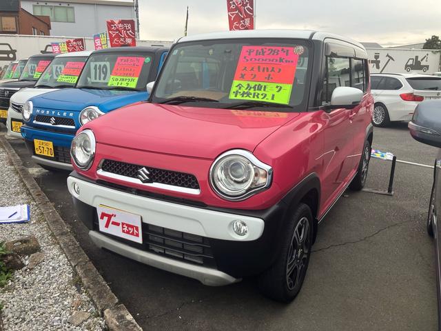 ハスラー Xターボ 全方位カメラ ナビTV ドライブレコーダー キーフリー プッシュスタート ツートンカラー(2枚目)