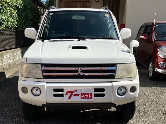 パジェロミニ アクティブフィールドエディション 4WD HDDナビ Rスポイラー 純正アルミホイール 電動格納ミラー キーレスエントリー 背面タイヤカバー 車検9年10月(2枚目)