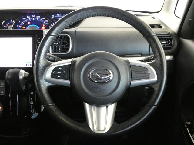 タント カスタムＲＳ　トップエディションＳＡＩＩ　両側パワードア　前後誤発進抑制　横滑り防止　ナビＴＶ　地デジ　キーフリーシステム　ＬＥＤヘッドライト　スマートキー　Ｂカメラ　ＥＴＣ　アルミ　ドラレコ　ＤＶＤ再生　盗難防止システム　パワステ　ＡＢＳ（5枚目）