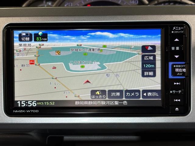 ウェイク ＧターボリミテッドＳＡＩＩＩ　ナビフルセグパノラマモニターＥＴＣＬＥＤＡＷ　踏み間違え防止　禁煙　両側電動パワースライドドア　ＵＳＢ　キーフリーキー　ナビＴＶ　ＥＳＣ　ＤＶＤ　エコアイドル　サイドエアバッグ　パワーウィンドウ（4枚目）