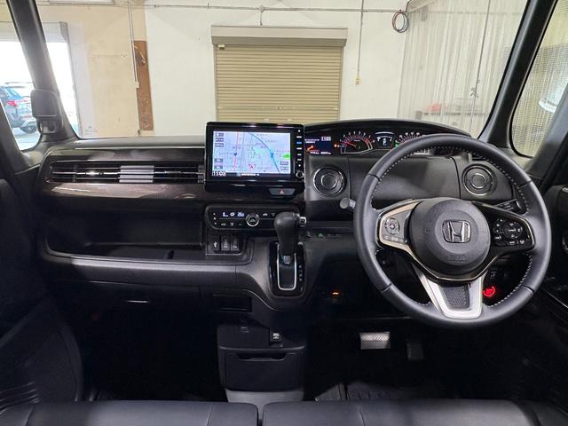 Ｎ－ＢＯＸカスタム Ｇ・Ｌターボホンダセンシング　ナビフルセグＢカメラＥＴＣＬＥＤＡＷ　両側ＰＷスライドドア　Ｂモニタ　Ｉストップ　禁煙　点検記録簿　ＵＳＢ接続　クルーズコントロール　ナビＴＶ　キーレスエントリー　ＶＳＡ　ＬＥＤランプ　ターボモデル（3枚目）