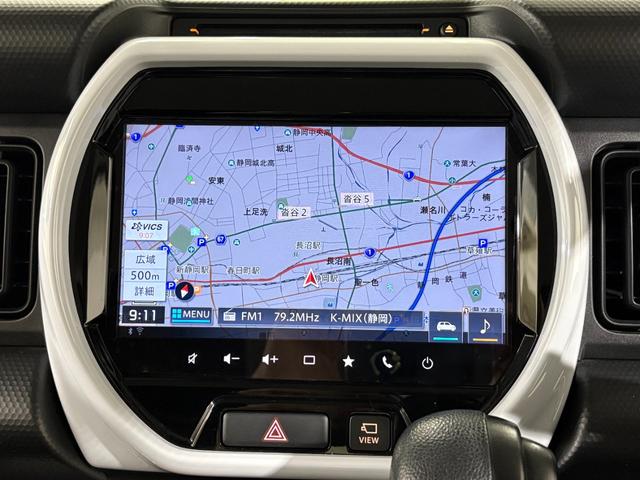 ハスラー ハイブリッドG ナビフルセグ全方位モニターETCLED 衝突回避支援システム Sヒーター USB入力 リアセンサー Sエネチャージ ETC付き ナビTV スマートキーシステム ダブルエアバック 地デジTV エアコン(4枚目)