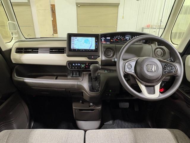 N-BOX L ナビフルセグBカメラETCLED 衝突回避支援ブレーキ I-STOP クリソナ PW パワステ Sヒーター スマ-トキ- 地デジTV ナビ&TV 横滑り防止 ETC車載器 LEDライト エアコン付き(3枚目)