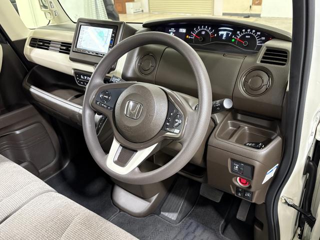 N-BOX L ナビフルセグBカメラETCLED 衝突回避支援ブレーキ I-STOP クリソナ PW パワステ Sヒーター スマ-トキ- 地デジTV ナビ&TV 横滑り防止 ETC車載器 LEDライト エアコン付き(13枚目)