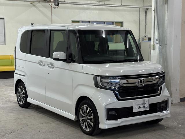 Ｎ－ＢＯＸカスタム Ｌ　ナビＢカメラＬＥＤＡＷ　Ｐソナー　サイドエアバッグ　Ａストップ　シートヒータ　キーフリーシステム　ＬＥＤライト　リアカメ　クルーズコントロール　ＡＣ　スマキー　横滑り防止　パワーステアリング　ＵＳＢ（6枚目）