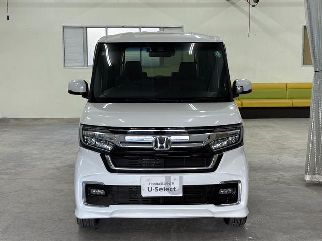 Ｎ－ＢＯＸカスタム Ｌターボ　ナビフルセグＢカメラＥＴＣＬＥＤＡＷ　地デジチューナー　衝突軽減ブレーキサポート　ＬＥＤヘッドライ　アイドリングＳ　ターボエンジン　ＰＳ　カーテンエアバック　シートヒータ　エアバック　ＵＳＢ　ＡＡＣ（5枚目）