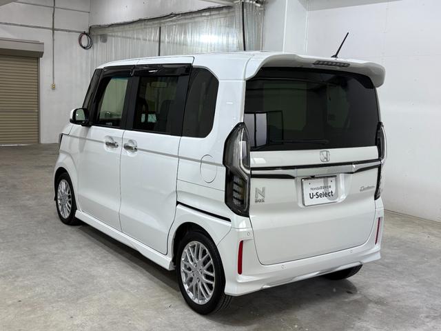 Ｎ－ＢＯＸカスタム ＥＸターボ　ナビフルセグＢカメラＥＴＣＬＥＤＡＷ　パーキングセンサー　記録簿　１オーナー　地デジ　ドライブレコーダー　前席シートヒーター　バックガイドモニター　カーテンエアバック　ＥＴＣ装備　禁煙　ＡＢＳ　ＤＶＤ（2枚目）