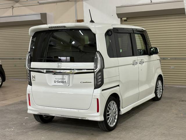 Ｎ－ＢＯＸカスタム ＥＸターボ　ナビフルセグＢカメラＥＴＣＬＥＤＡＷ　パーキングセンサー　記録簿　１オーナー　地デジ　ドライブレコーダー　前席シートヒーター　バックガイドモニター　カーテンエアバック　ＥＴＣ装備　禁煙　ＡＢＳ　ＤＶＤ（9枚目）