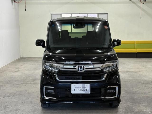 Ｎ－ＢＯＸカスタム Ｌ　ナビフルセグＢカメラＥＴＣＬＥＤＡＷ　両席電動スライドドア　Ｐソナー　禁煙　１オーナー　サイドエアバッグ　ナビＴＶ　Ａストップ　シートヒータ　点検記録簿　キーフリーシステム　ＬＥＤライト　リアカメ（5枚目）