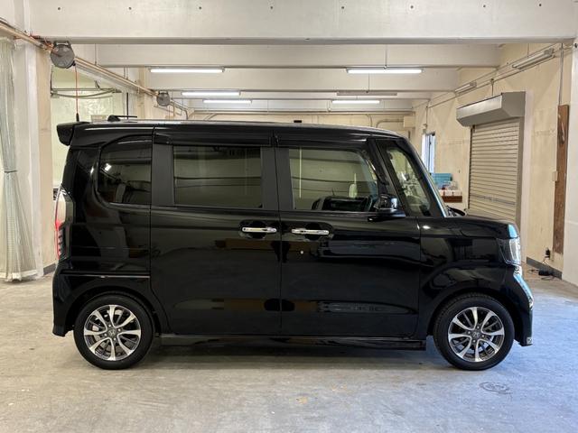 Ｎ－ＢＯＸカスタム Ｌ　ナビフルセグＢカメラＥＴＣＬＥＤＡＷ　両席電動スライドドア　Ｐソナー　禁煙　１オーナー　サイドエアバッグ　ナビＴＶ　Ａストップ　シートヒータ　点検記録簿　キーフリーシステム　ＬＥＤライト　リアカメ（7枚目）