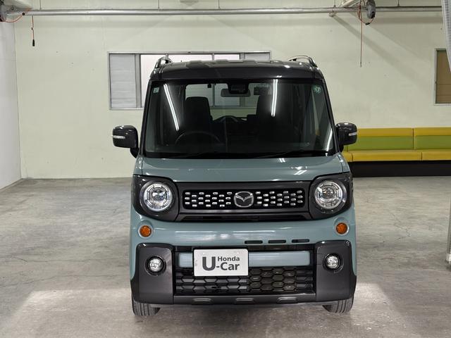 フレアワゴンタフスタイル ハイブリッドXS BカメラETCLED シートヒータ デュアルセンサーブレーキ LEDヘッドライト ドライブレコーダー オートエアコン Iストップ 横滑り防止装置 ABS スマートキ Wパワースライドドア(5枚目)