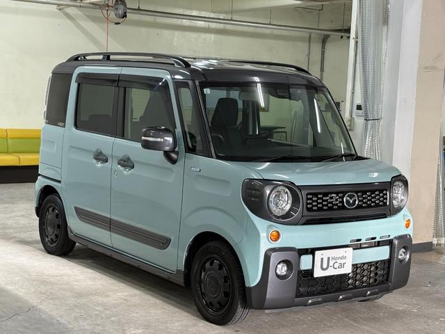 フレアワゴンタフスタイル ハイブリッドXS BカメラETCLED シートヒータ デュアルセンサーブレーキ LEDヘッドライト ドライブレコーダー オートエアコン Iストップ 横滑り防止装置 ABS スマートキ Wパワースライドドア(6枚目)