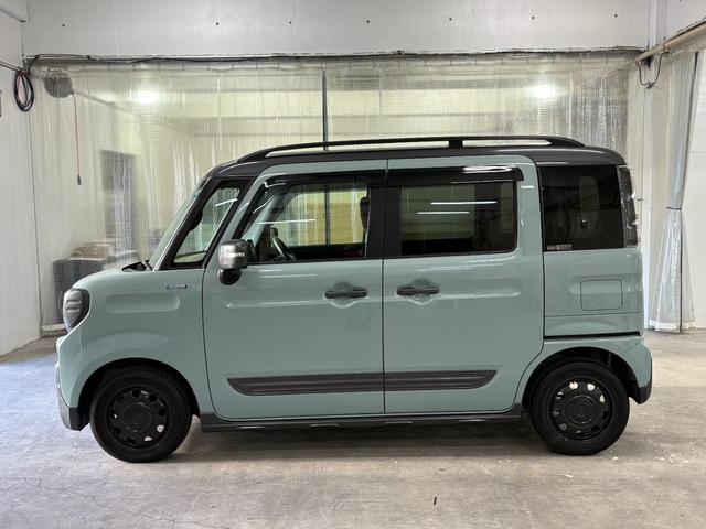 フレアワゴンタフスタイル ハイブリッドXS BカメラETCLED シートヒータ デュアルセンサーブレーキ LEDヘッドライト ドライブレコーダー オートエアコン Iストップ 横滑り防止装置 ABS スマートキ Wパワースライドドア(8枚目)