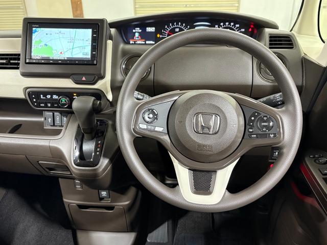 N-BOX L ナビBカメラLED 衝突回避支援ブレーキ I-STOP クリソナ PW パワステ Sヒーター スマ-トキ- 横滑り防止 LEDライト エアコン付き Wエアバック アクティブクルーズコントロール USB(12枚目)