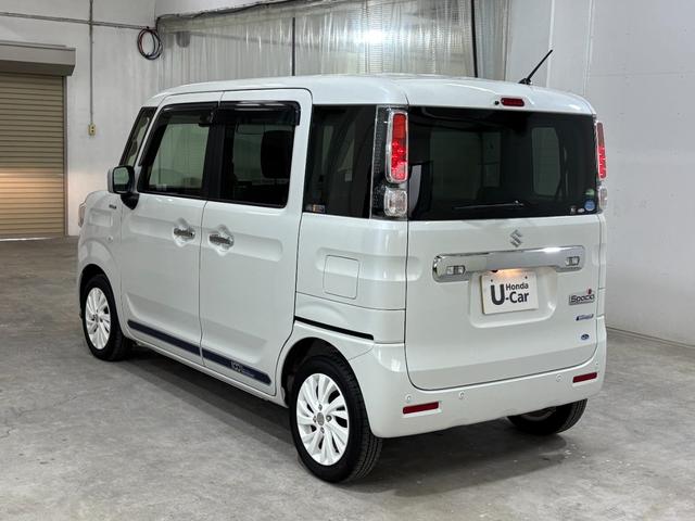 スペーシア ハイブリッドX ナビフルセグBカメラETCAW デュアルセンサーブレーキS 両側パワードア コーナーセンサ スマートエントリー 地デジフルセグ シ-トヒ-タ- ETC車載器 i-stop フリーキー ナビTV VDC(2枚目)