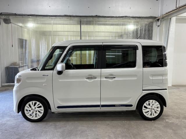 スペーシア ハイブリッドX ナビフルセグBカメラETCAW デュアルセンサーブレーキS 両側パワードア コーナーセンサ スマートエントリー 地デジフルセグ シ-トヒ-タ- ETC車載器 i-stop フリーキー ナビTV VDC(8枚目)