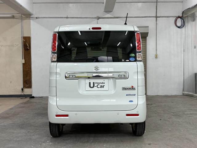 スペーシア ハイブリッドX ナビフルセグBカメラETCAW デュアルセンサーブレーキS 両側パワードア コーナーセンサ スマートエントリー 地デジフルセグ シ-トヒ-タ- ETC車載器 i-stop フリーキー ナビTV VDC(10枚目)