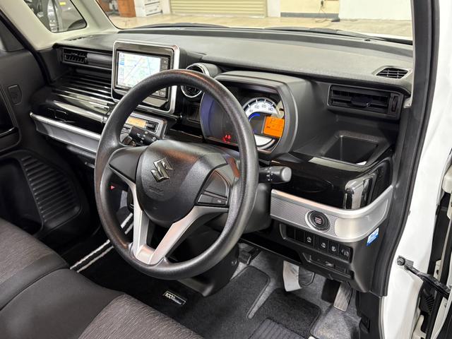 スペーシア ハイブリッドX ナビフルセグBカメラETCAW デュアルセンサーブレーキS 両側パワードア コーナーセンサ スマートエントリー 地デジフルセグ シ-トヒ-タ- ETC車載器 i-stop フリーキー ナビTV VDC(13枚目)