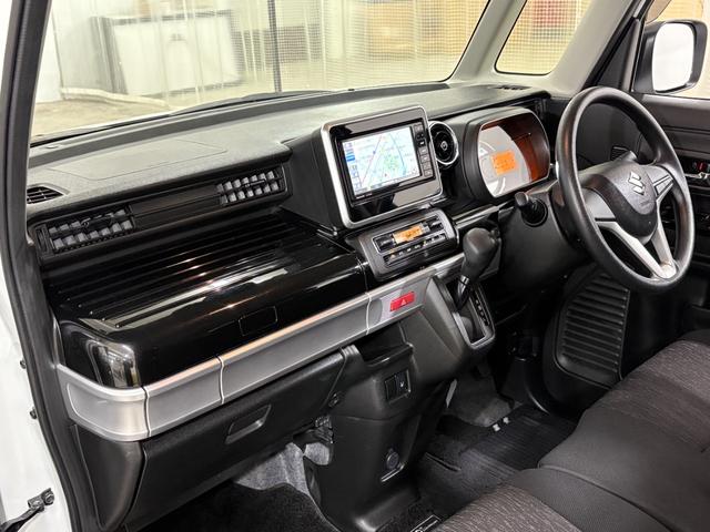 スペーシア ハイブリッドX ナビフルセグBカメラETCAW デュアルセンサーブレーキS 両側パワードア コーナーセンサ スマートエントリー 地デジフルセグ シ-トヒ-タ- ETC車載器 i-stop フリーキー ナビTV VDC(28枚目)