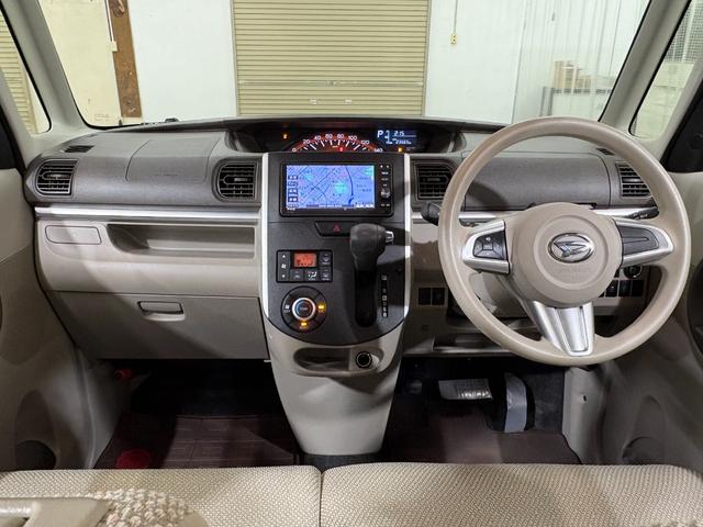タント ＸＳＡＩＩ　ナビフルセグＢカメラＥＴＣ　リアカメラ　前後誤発進抑制機能　両側スライド片側電動ドア　フルセグテレビ　スマートキー＆プッシュスタート　ナビＴＶ　ＡＡＣ　横滑り防止装置　キーレスエントリー　ＥＴＣ車載器（3枚目）