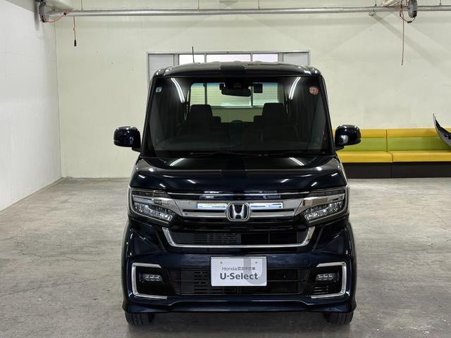 Ｎ－ＢＯＸカスタム Ｌターボ　ナビフルセグＢカメラＥＴＣＬＥＤＡＷ　地デジチューナー　衝突軽減ブレーキサポート　ＬＥＤヘッドライ　アイドリングＳ　ターボエンジン　ＰＳ　カーテンエアバック　シートヒータ　エアバック　ＵＳＢ　ＡＡＣ（5枚目）