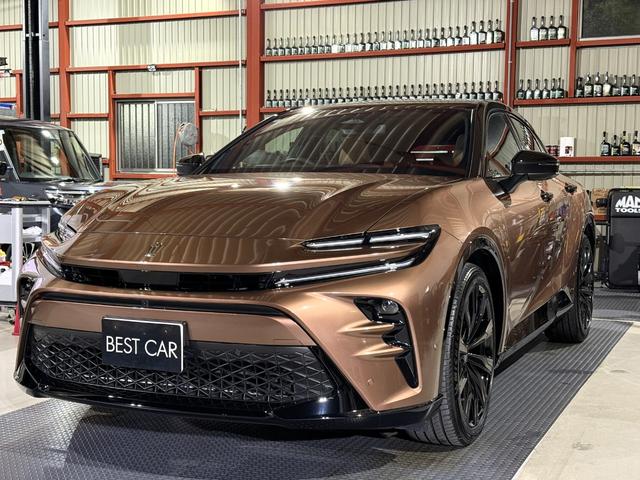 クラウンスポーツ Ｚ　パノラマルーフ　黒／茶ツートン　本革ブラウン　デジタルインナーミラー　１２．３インチコネクトナビ　前後ドラレコ　パノラマモニター　ヘッドアップディスプレイ　ＢＳＭ　純正ラゲージマット　寒冷地仕様（68枚目）