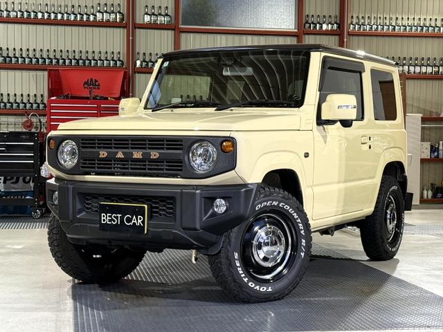 ジムニー XC 8インチナビTV DVD ブルートゥース USB ETC フロントグリル マフラー 16AW ステン背面タイヤカバー LEDヘッドライト シートヒーター ターボ クルーズコントロール 衝突被害軽減(2枚目)