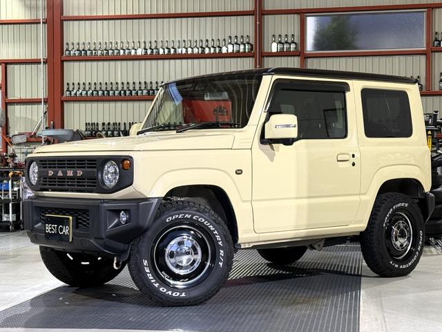 ジムニー XC 8インチナビTV DVD ブルートゥース USB ETC フロントグリル マフラー 16AW ステン背面タイヤカバー LEDヘッドライト シートヒーター ターボ クルーズコントロール 衝突被害軽減(3枚目)