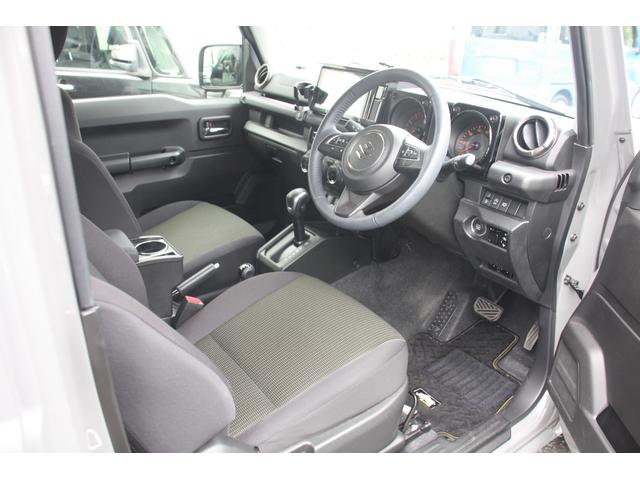 ジムニー XC 9インチナビ 前後ドライブレコーダー ビルトインETC スマートキー ワンオーナー 取説記録簿付き(8枚目)