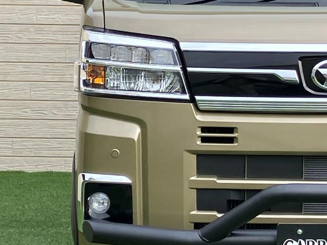 アトレー ＲＳ　４０ｍｍリフトアップキット　ブッシュバー　ＲＳＲラテラルロッド　純正ディスプレイオーディオ　オープンカントリーホワイトレター　リアショートバンパー　丸目テール　オーバーフェンダー　両側パワスラ（40枚目）