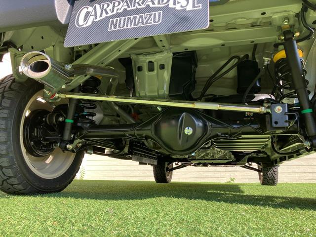 エブリイワゴン ＰＺターボスペシャル　４０ｍｍリフトアップキット　ブッシュバー　スキッドプレート　前後ショートバンパー　社外ラテラルロッド　リアショックアブソーバー延長ステー　ブレーキホース延長ステー　ウェッズＤＯＤアルミホイール（14枚目）