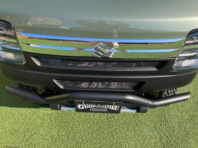 エブリイワゴン ＰＺターボスペシャル　４０ｍｍリフトアップキット　ブッシュバー　スキッドプレート　前後ショートバンパー　社外ラテラルロッド　リアショックアブソーバー延長ステー　ブレーキホース延長ステー　ウェッズＤＯＤアルミホイール（16枚目）