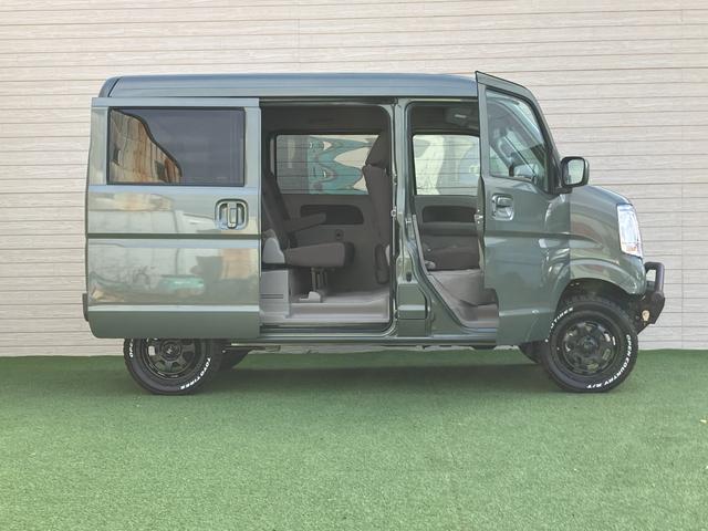 エブリイ ジョインターボ　４０ｍｍリフトアップ車　ブッシュバー　スキッドプレート　ＩＰＦフォグランプ　オープンカントリー　ブレーキホース延長ステー　ＲＳＲラテラルロッド　前後オリジナルショートバンパー　マフラーカッター（17枚目）