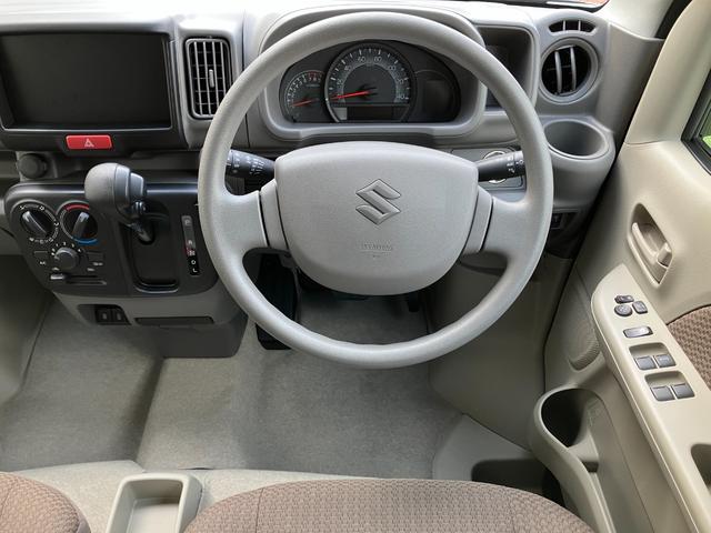 エブリイ ジョインターボ　４０ｍｍリフトアップ車　ブッシュバー　スキッドプレート　ＩＰＦフォグランプ　オープンカントリー　ブレーキホース延長ステー　ＲＳＲラテラルロッド　前後オリジナルショートバンパー　マフラーカッター（25枚目）