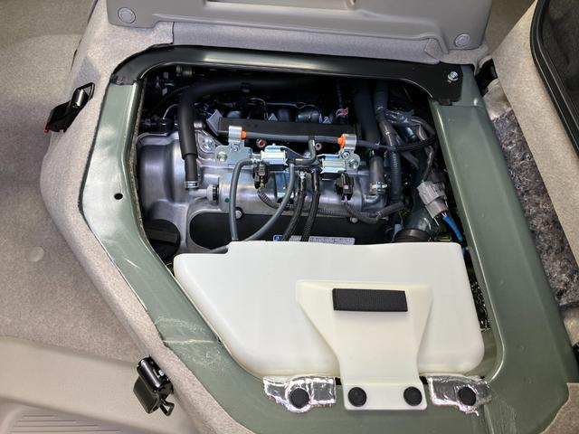 エブリイ ジョインターボ　４０ｍｍリフトアップ車　ブッシュバー　スキッドプレート　ＩＰＦフォグランプ　オープンカントリー　ブレーキホース延長ステー　ＲＳＲラテラルロッド　前後オリジナルショートバンパー　マフラーカッター（66枚目）