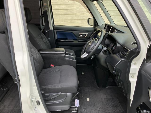 トール カスタムＧ　ターボ　ＳＡＩＩ　全方位カメラ　ターボ車　両側電動スライドドア　アイドリングストップ　ＥＴＣ　チルトステアリング　アクセサリーソケット　社外アルミホイール　ＴＶコントロールキット　センターコンソール　フォグランプ（3枚目）